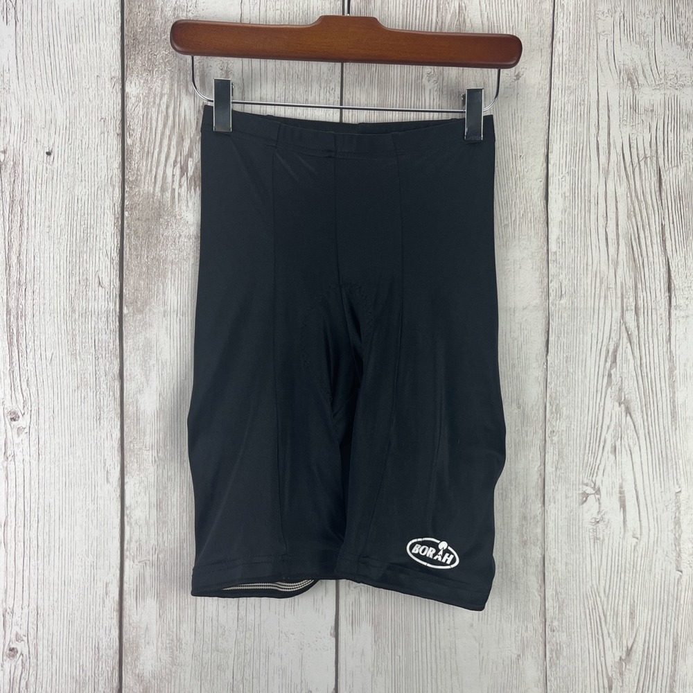 Borah Women's Black Cycling Shorts No Padding Medium